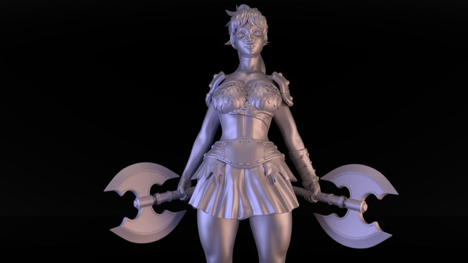 Bunch-O-Minis - Barbarians - Ulfhild - 75mm 75mm Pin Up/Figure/Model/Diorama