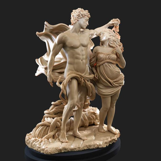 Authorseries Studio - Apollo and Daphne - 75mm Pin Up/Figure/Model/Diorama
