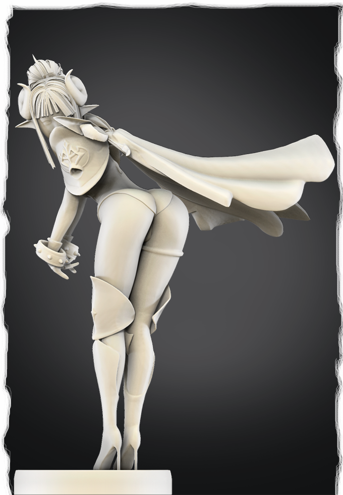 MikleJane - Idol Girl #2 - 75mm Pin Up/Figure/Model/Diorama