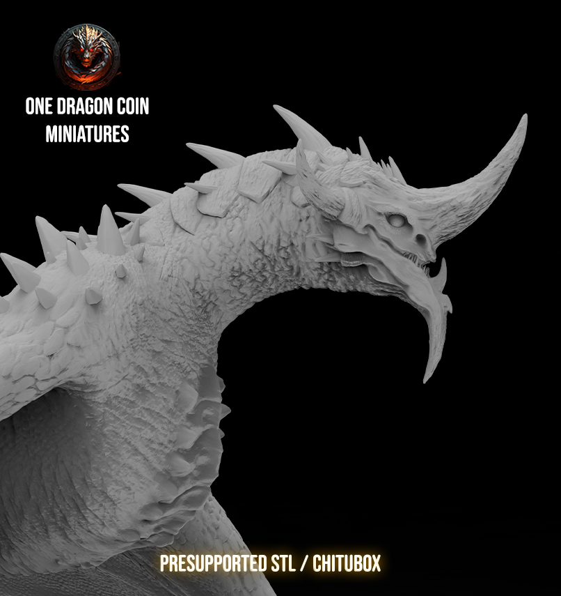 One Dragon Coin - Scaledur #1 - DnD/TTRPG Figure/Miniature