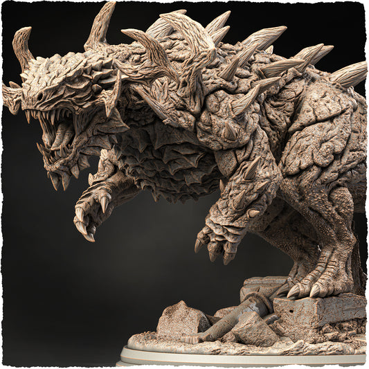 Evox Arts - World Dragons #1 - Behemoth - DnD/TTRPG Figure/Miniature