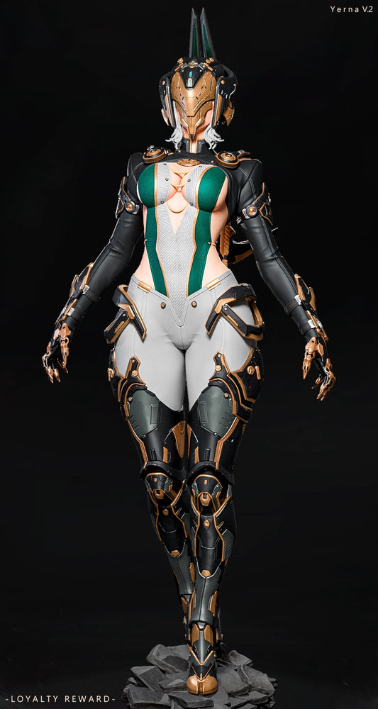 Luis Donaldo Meza - Future Warrior #4.4 - 80mm Pin Up/Figure/Model/Diorama