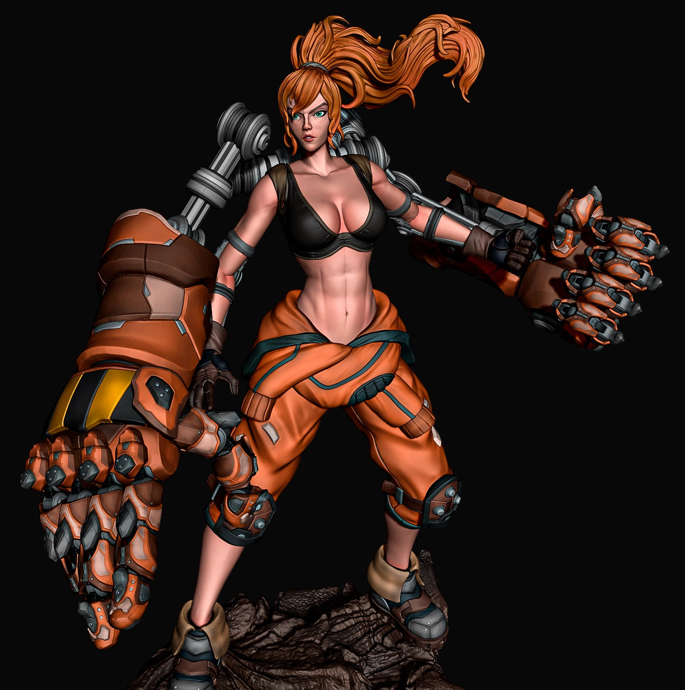 Luis Donaldo Meza - Future Warrior #1.4 - 80mm Pin Up/Figure/Model/Diorama