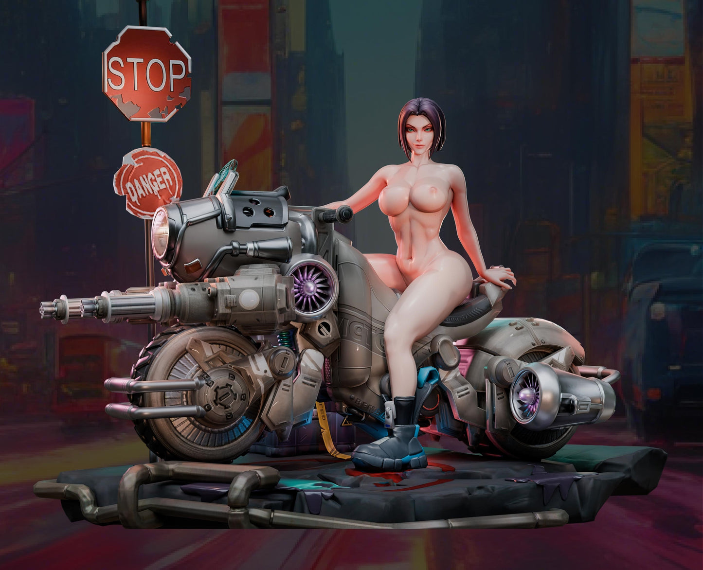 AMCM Studios - Raven Storm - 32/75mm Pin Up/Figure/Model/Diorama - Helios3DPrinting