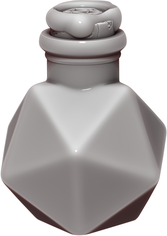 Ars Moriendi - Plain Potions Dice Holder - D20 Dice - DnD/TTRPG/Roleplaying/Wargames - Helios3DPrinting