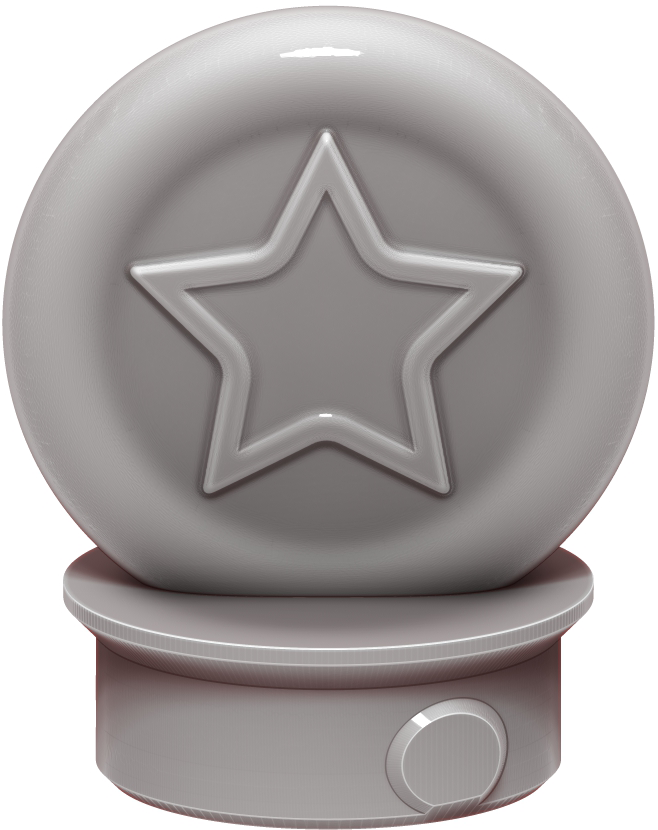 Ars Moriendi - Plain Potions Dice Holder - Astral Star - DnD/TTRPG/Roleplaying/Wargames - Helios3DPrinting