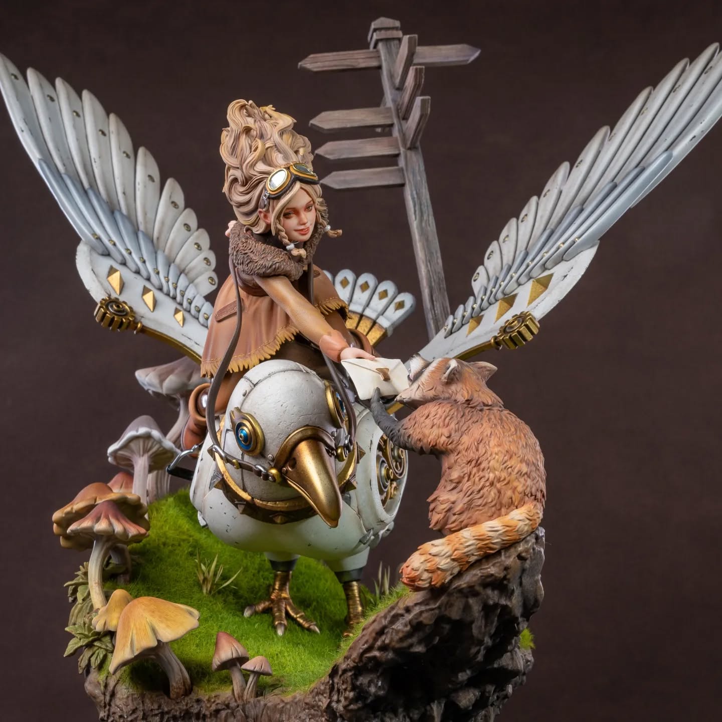 Authorseries Studio - Message from Beyond - 75mm Pin Up/Figure/Model/Diorama