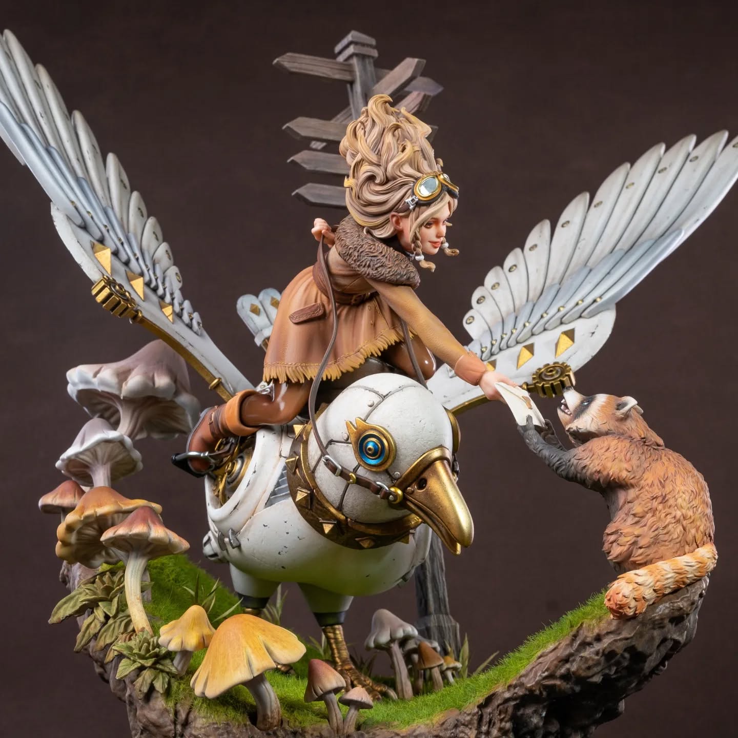 Authorseries Studio - Message from Beyond - 75mm Pin Up/Figure/Model/Diorama