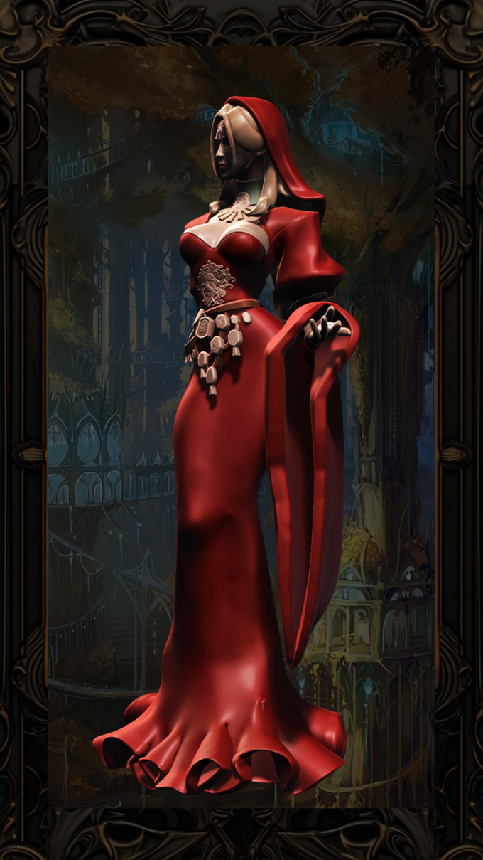 Swantales Interactive - Fenlith - 75mm Pin Up/Figure/Model/Diorama