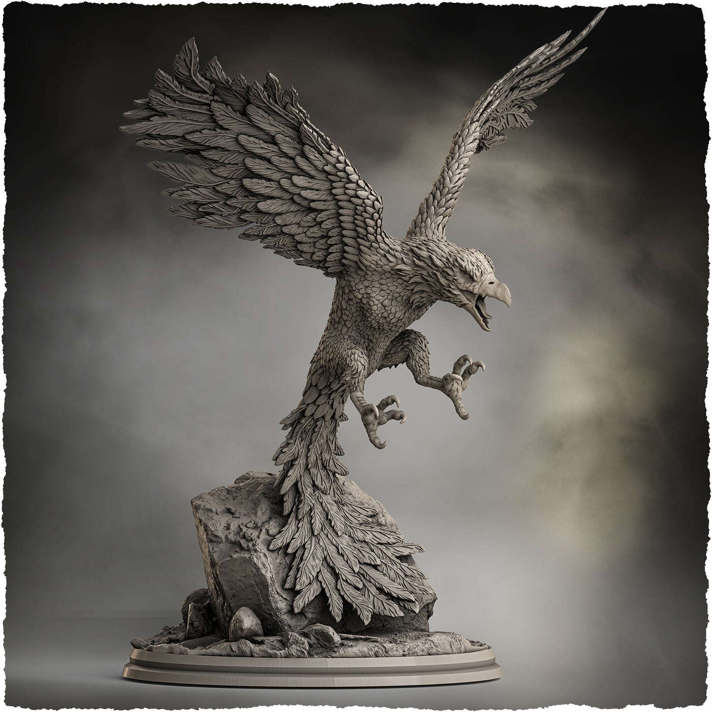 Evox Arts - World Dragons #1 - Phoenix - DnD/TTRPG Figure/Miniature