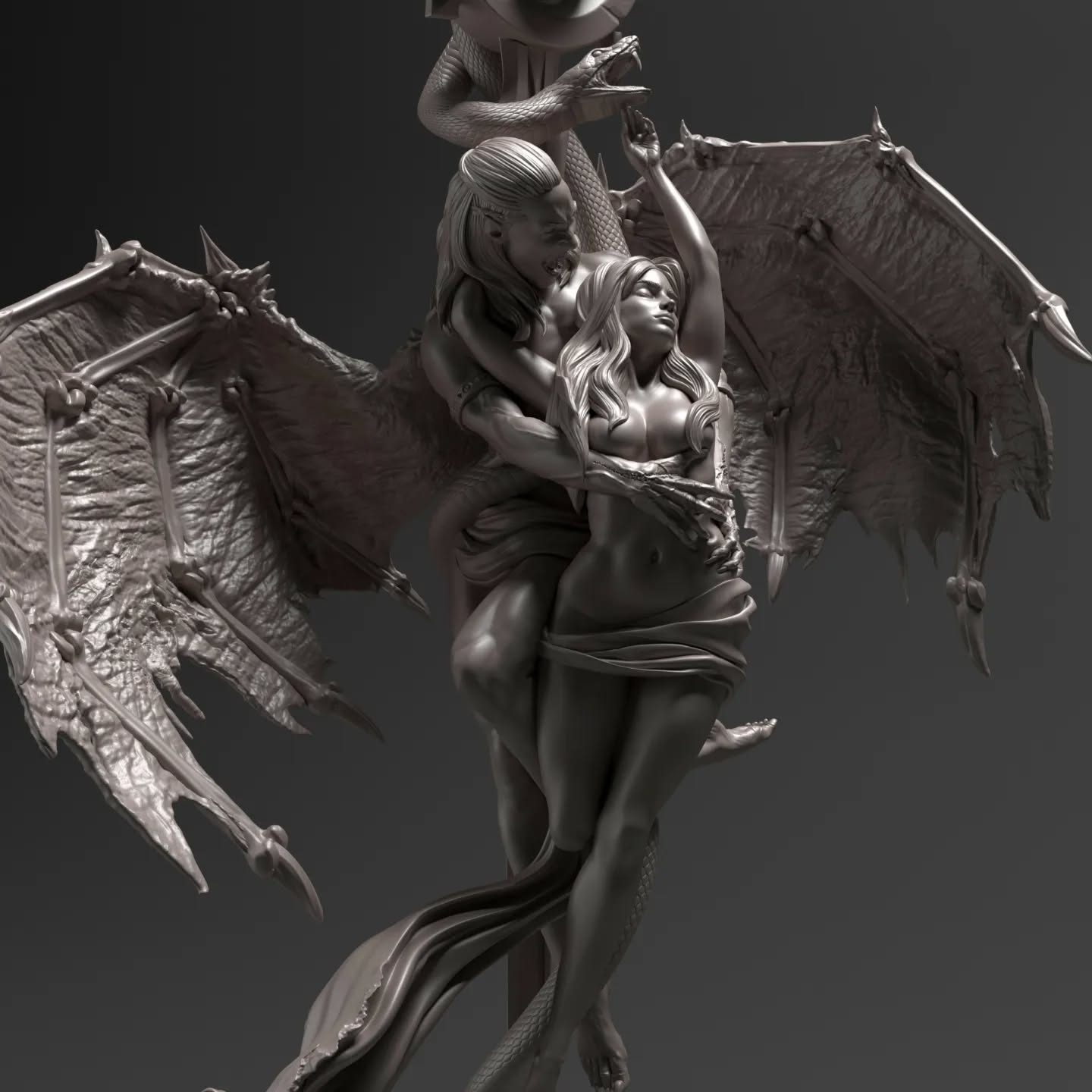 Authorseries Studio - The Ascension - 75mm Pin Up/Figure/Model/Diorama