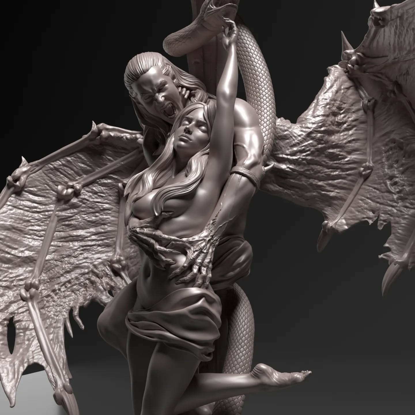 Authorseries Studio - The Ascension - 75mm Pin Up/Figure/Model/Diorama