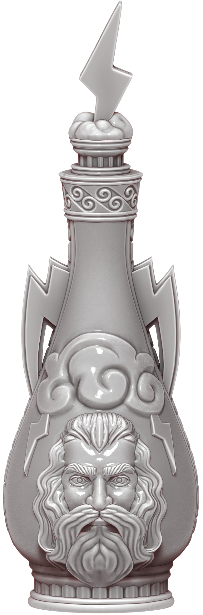 Ars Moriendi - Mythic Potion Dice Holder - Storm Giant Strength - DnD/TTRPG/Roleplaying/Wargames - Helios3DPrinting