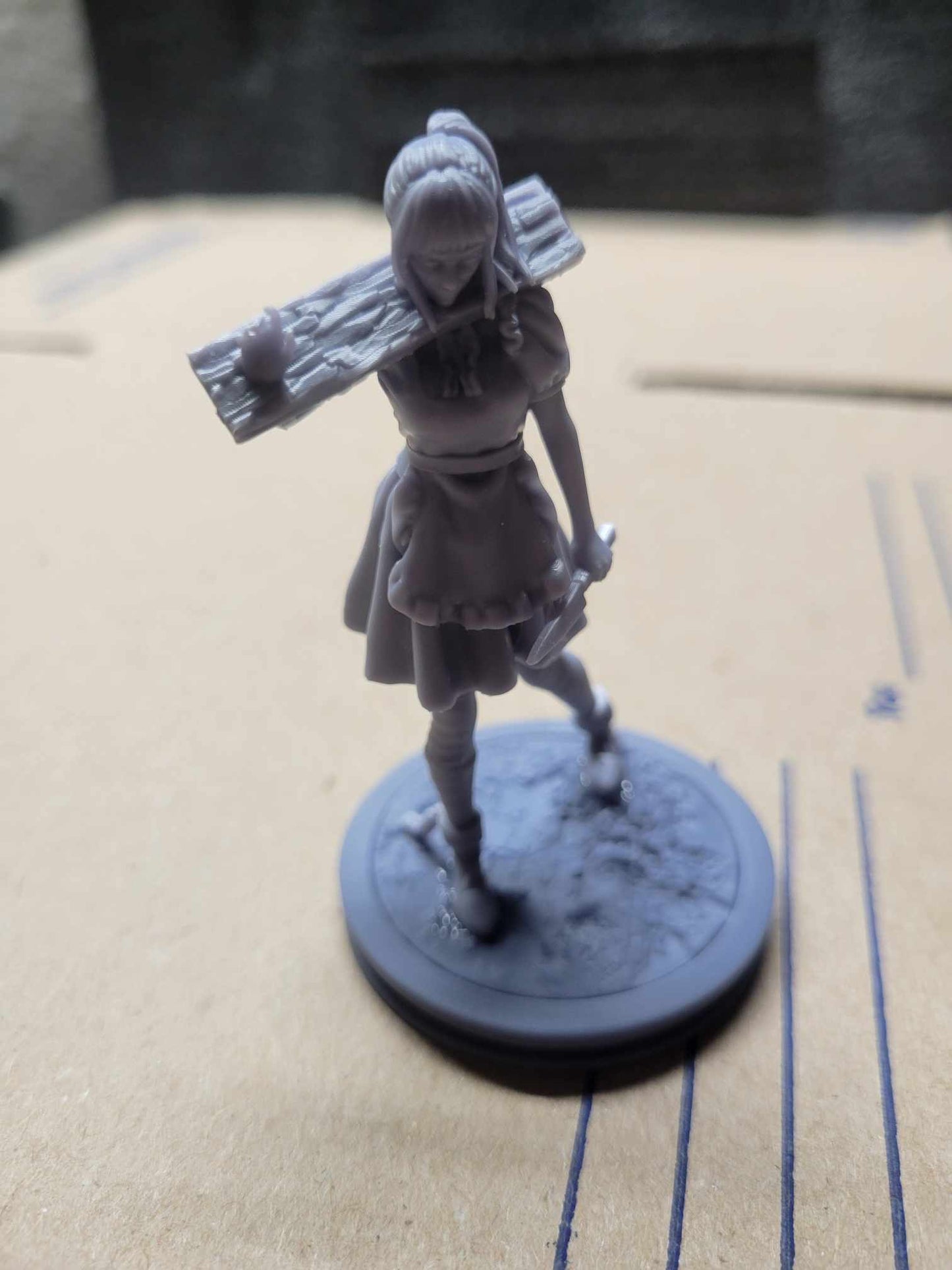 Ravi - Fantasy Girls #4 - Juki - 75mm Pin Up/Figure/Model/Diorama