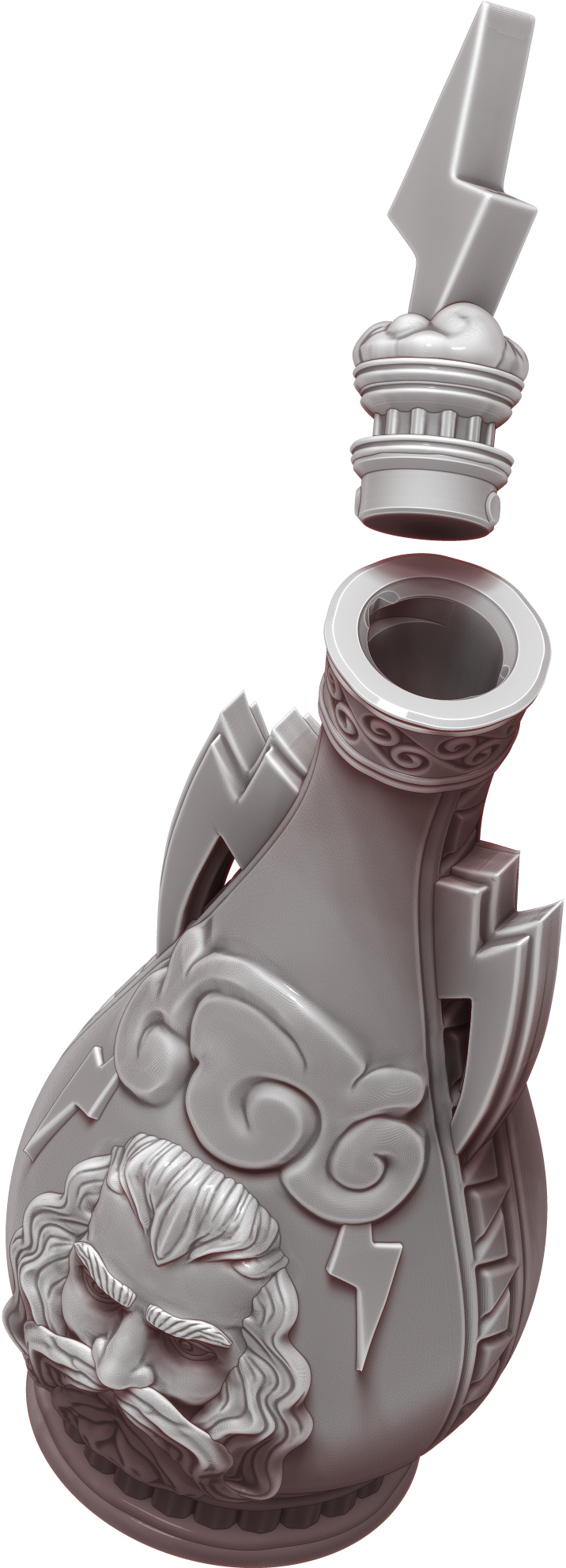 Ars Moriendi - Mythic Potion Dice Holder - Storm Giant Strength - DnD/TTRPG/Roleplaying/Wargames - Helios3DPrinting