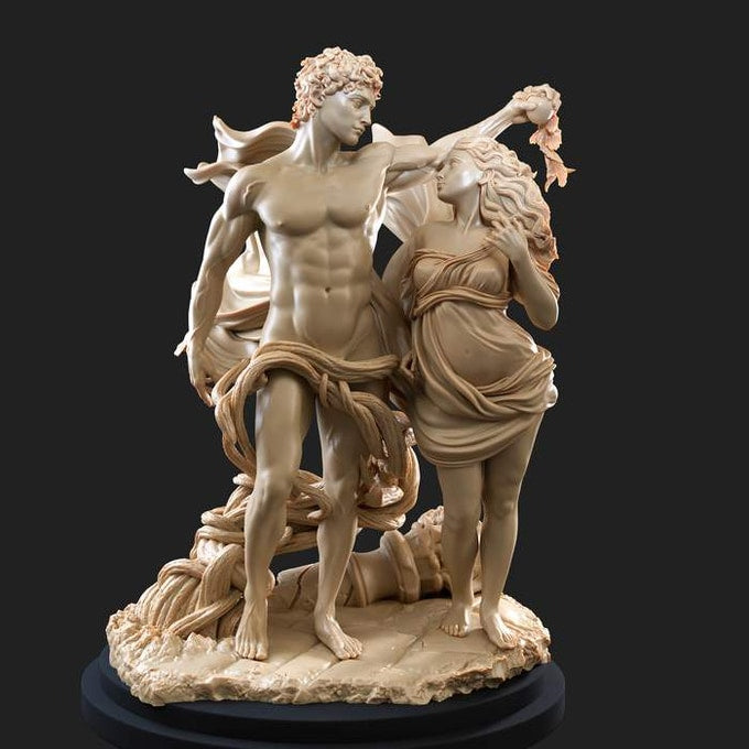 Authorseries Studio - Apollo and Daphne - 75mm Pin Up/Figure/Model/Diorama