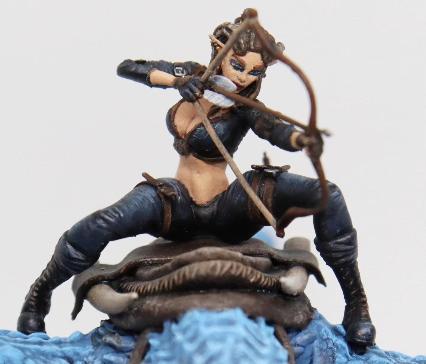 AVD Studios - Tiefling Dragon Rider - 75mm Pin Up/Figure/Model/Diorama