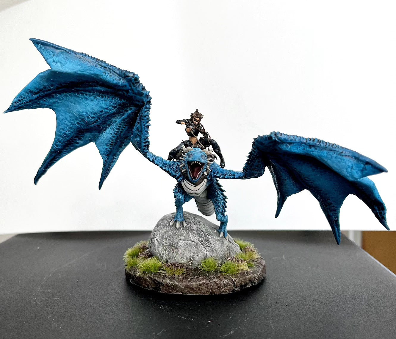 AVD Studios - Tiefling Dragon Rider - 75mm Pin Up/Figure/Model/Diorama