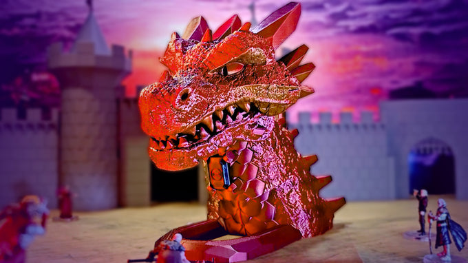 Play Conveyor - Crystal Dragon Dice Tower - DnD/TTRPG/Roleplaying/Wargames