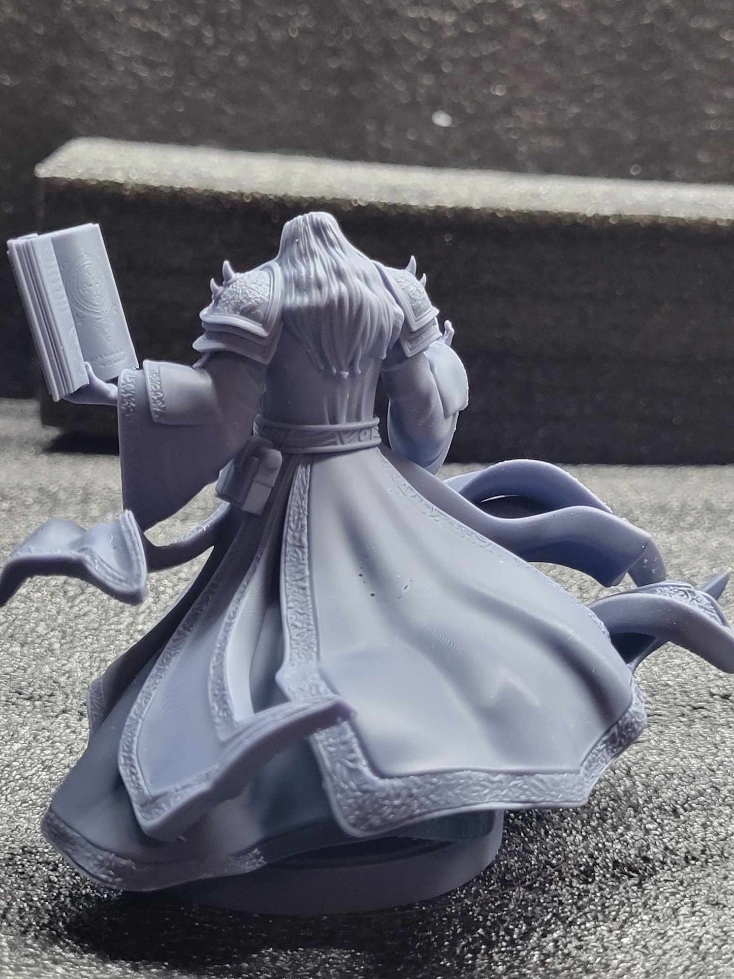 Print Fantasy - Heroes of Eldengaard - Eldric Stormweaver - 75mm Pin Up/Figure/Model/Diorama