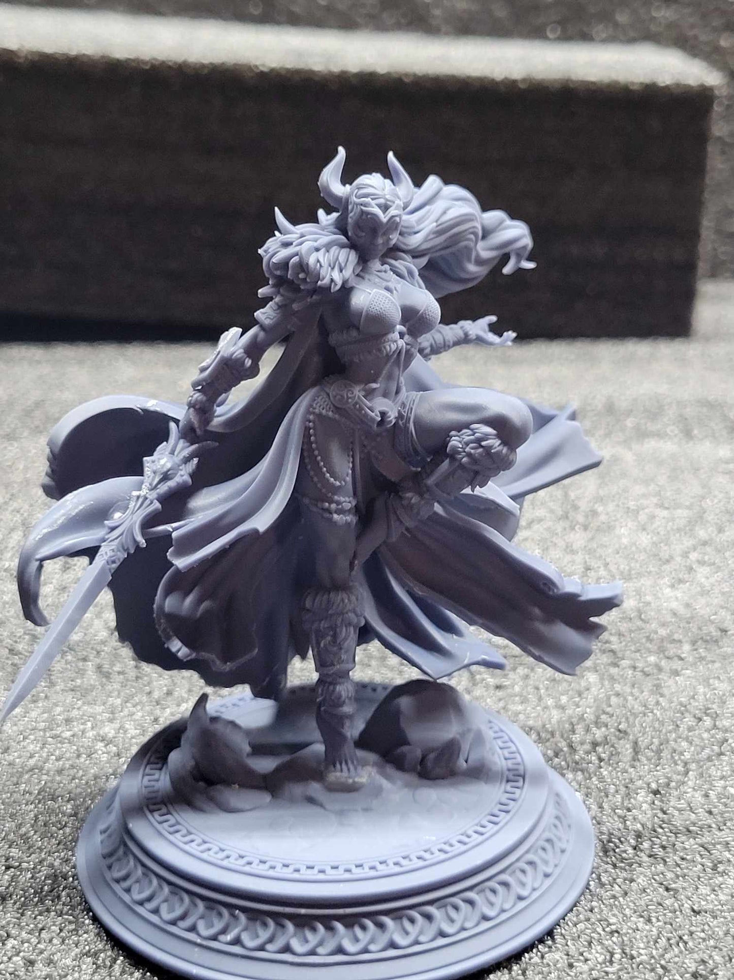 Print Fantasy - Heroes of Eldengaard - Ragna Wolfbane - 75mm Pin Up/Figure/Model/Diorama