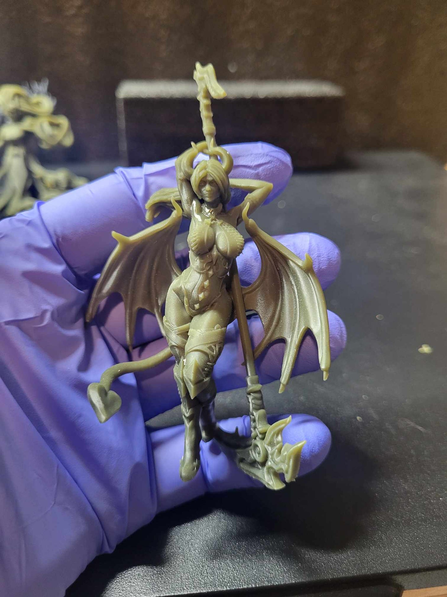 Ravi - Fantasy Girls #5 - Zarya Deathkiss - 75mm Pin Up/Figure/Model/Diorama