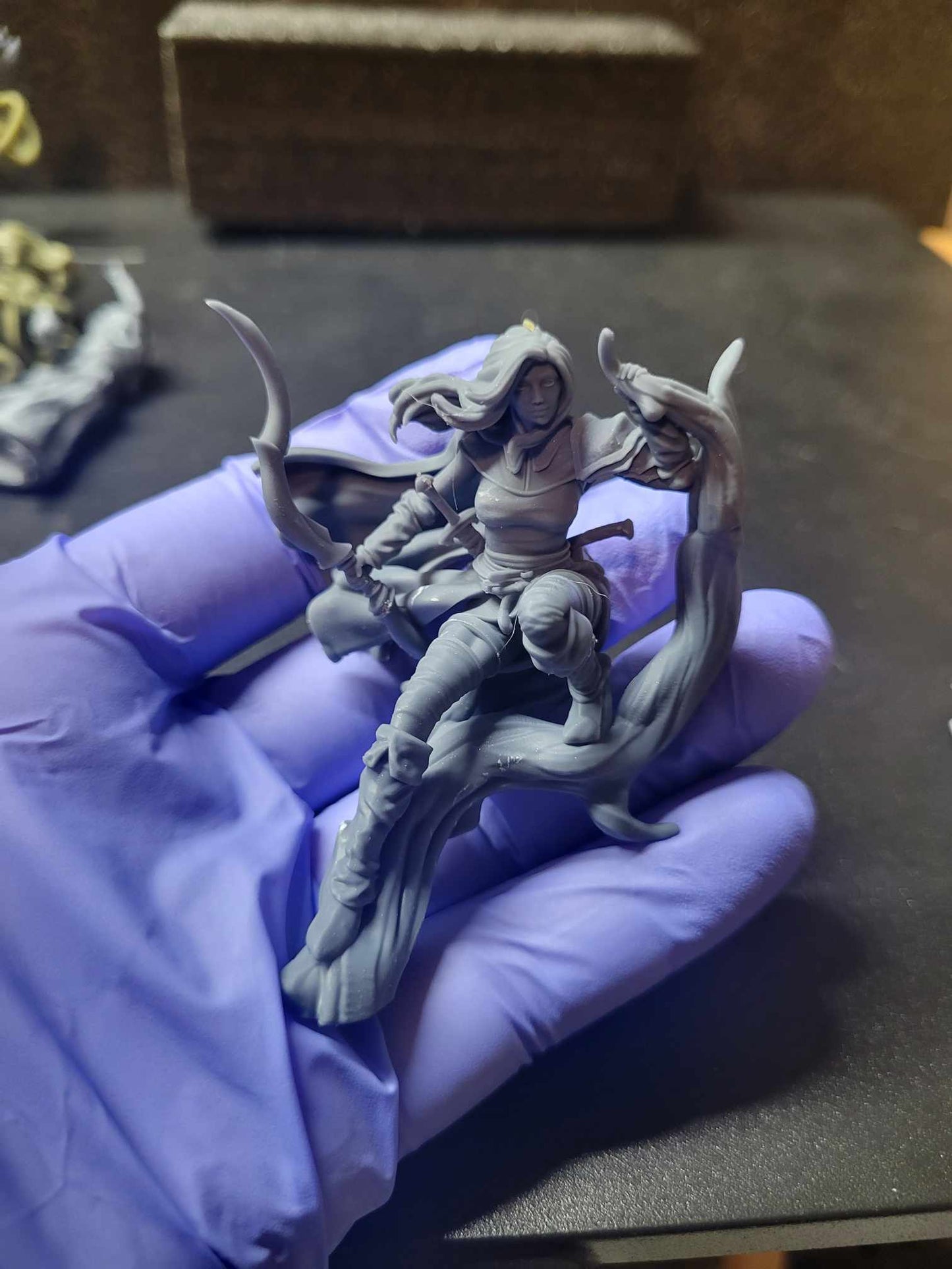 Ravi - Fantasy Girls #5 - Alyssa, Forest Phantom - 75mm Pin Up/Figure/Model/Diorama