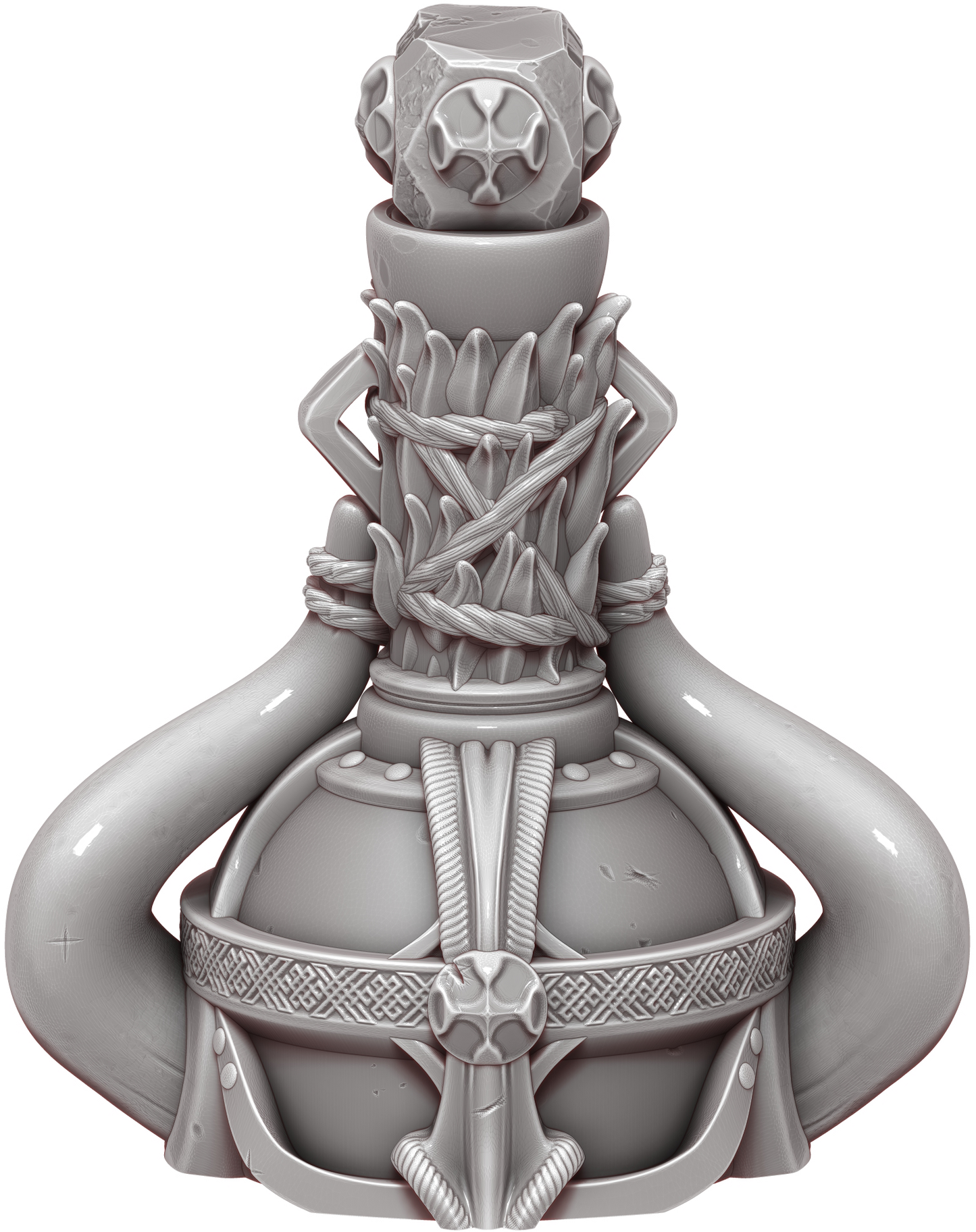 Ars Moriendi - Mythic Potion Dice Holder - Frost Giant Strength - DnD/TTRPG/Roleplaying/Wargames - Helios3DPrinting