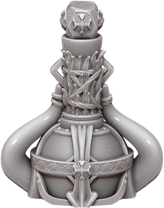 Ars Moriendi - Mythic Potion Dice Holder - Frost Giant Strength - DnD/TTRPG/Roleplaying/Wargames - Helios3DPrinting
