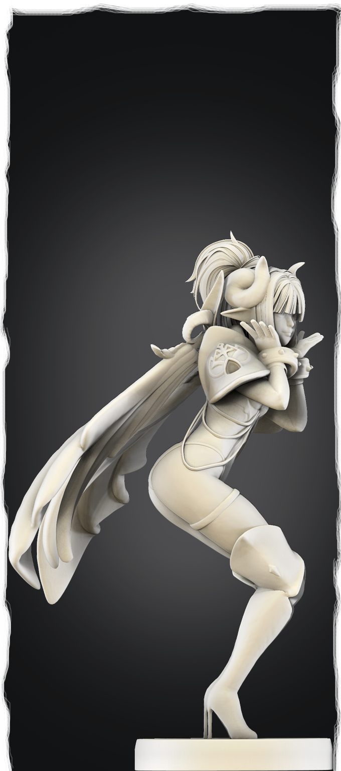 MikleJane - Idol Girl #3 - 75mm Pin Up/Figure/Model/Diorama