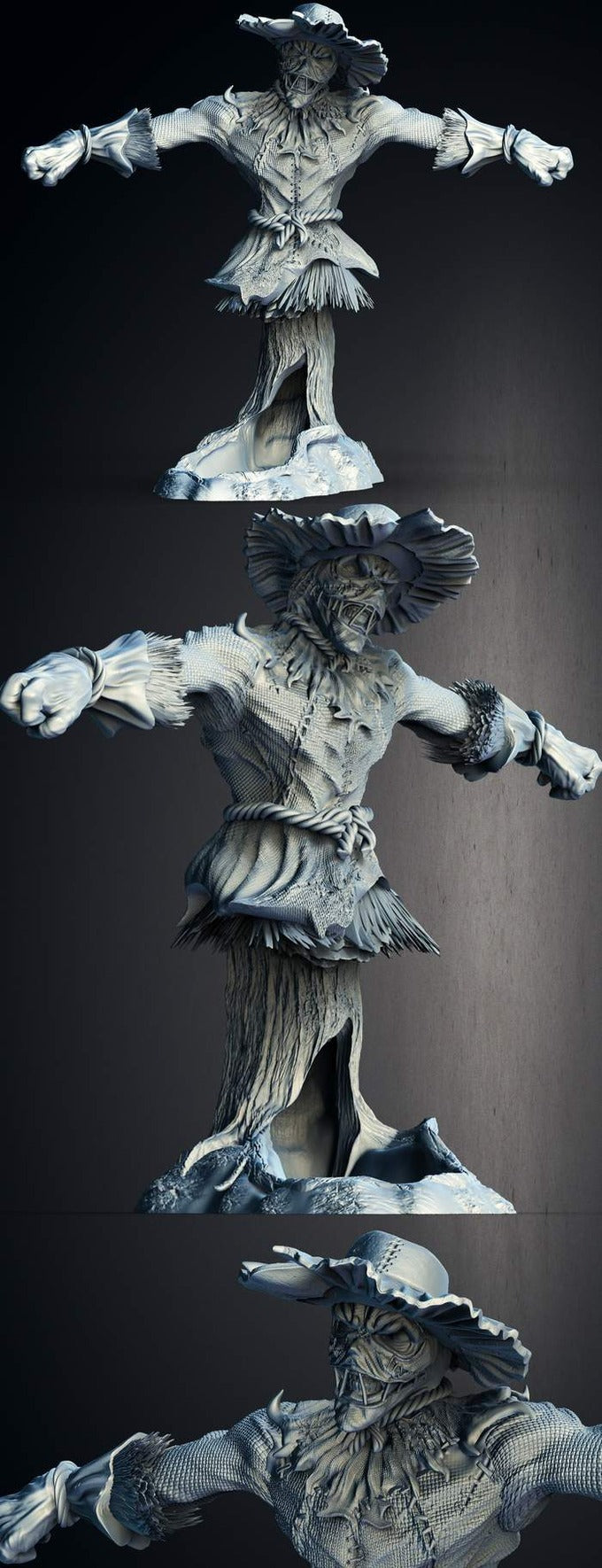 Slope3D - Scarecrow Dice Tower - DnD/TTRPG/Roleplaying/Wargames