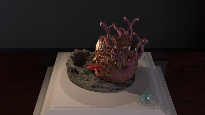 Azhora - Beholder Dice Tower - DnD/TTRPG/Roleplaying/Wargames