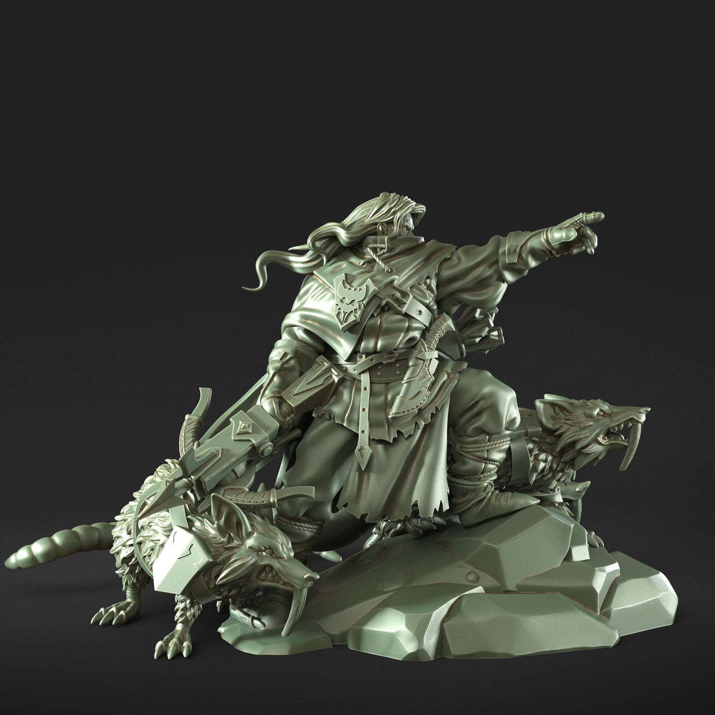 RN Estudio - Verminlot - Mike & the Rats - DnD/TTRPG Figure/Miniature