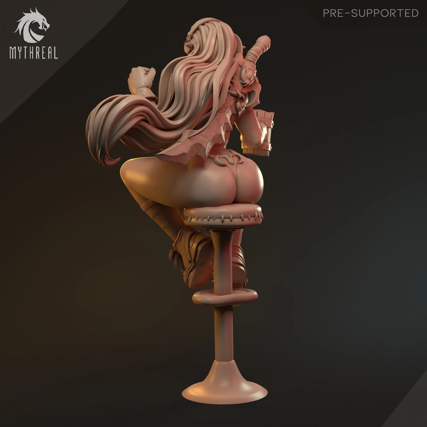 HardWitch Games - Cheerleader Olifia - DnD/TTRPG Figure/Miniature