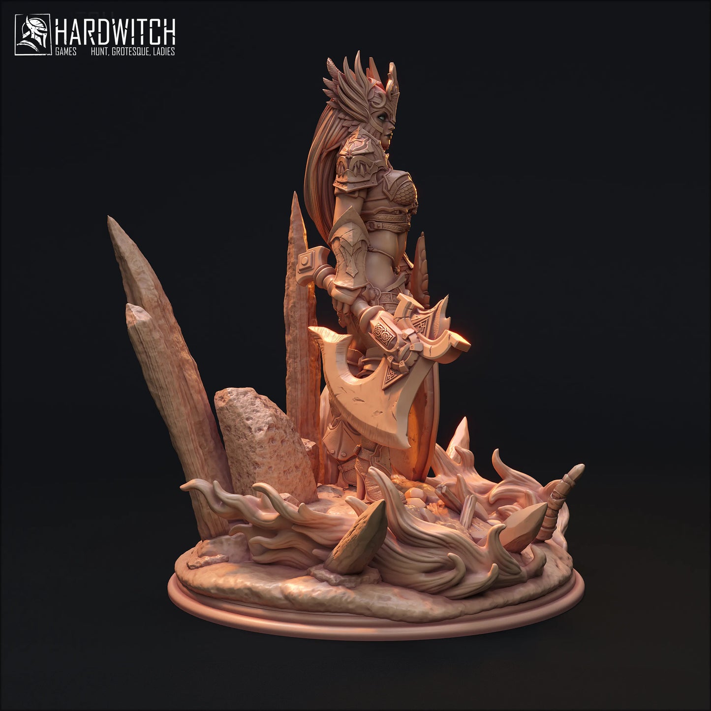 HardWitch Games - Markin Armtord - 75mm Pin Up/Figure/Model/Diorama