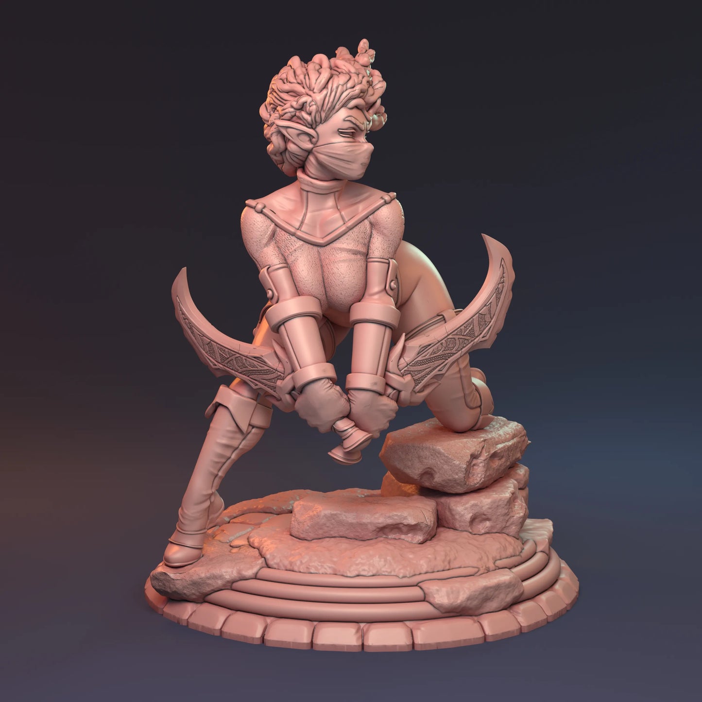 HardWitch Games - Wu-leen - 75mm Pin Up/Figure/Model/Diorama