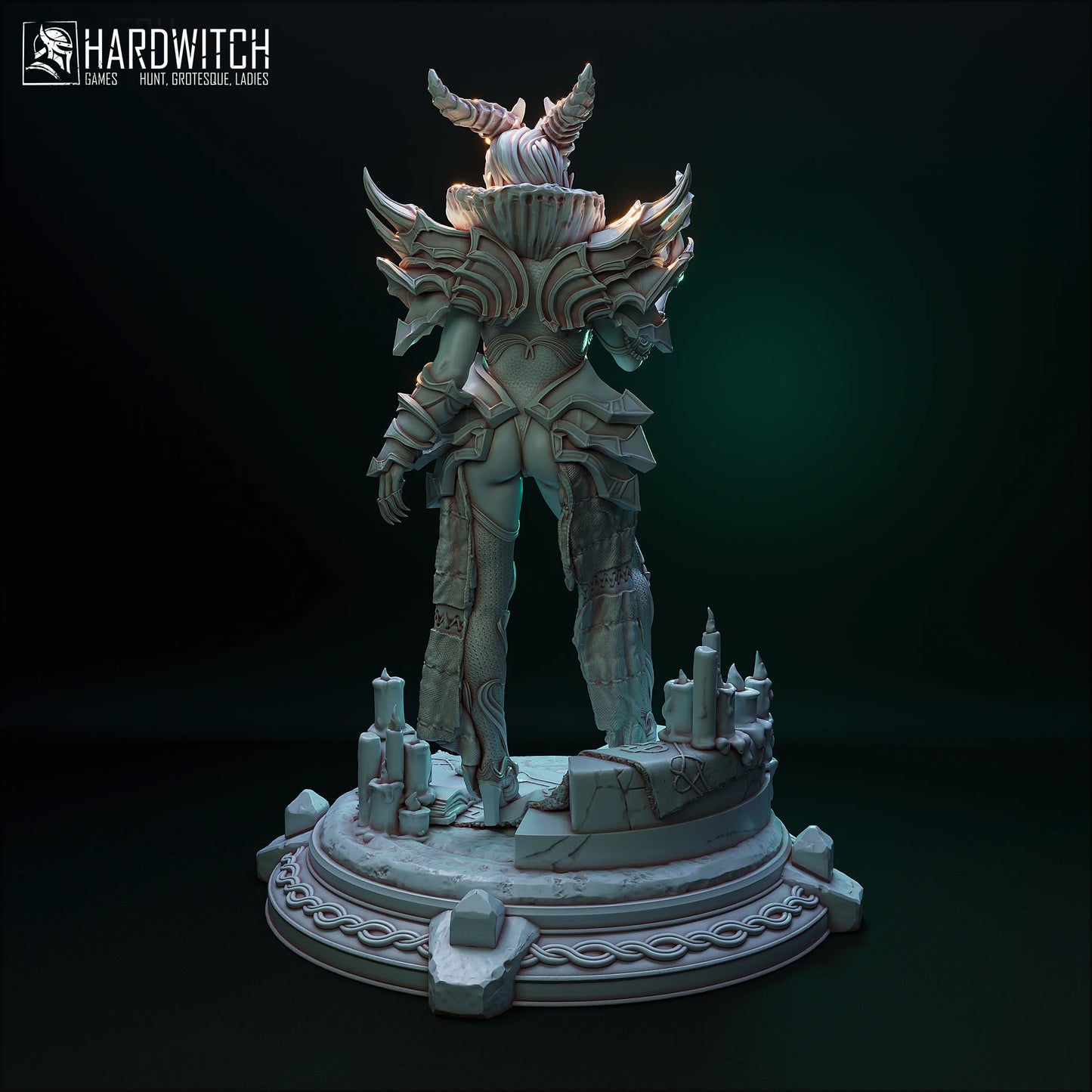 HardWitch Games - Yggdrasil - Sardora Vanthim - 75/100mm Pin Up/Figure/Model/Diorama