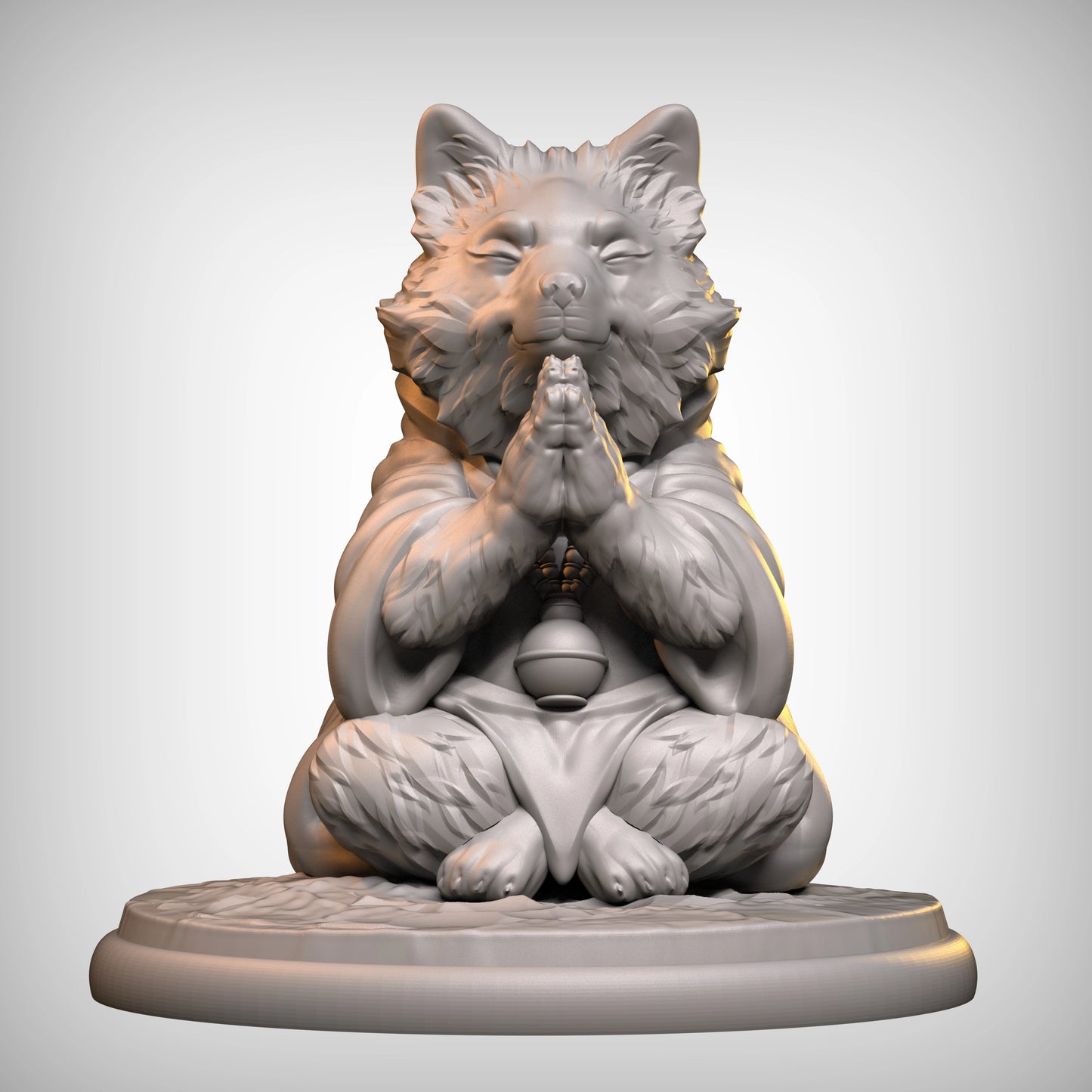 SeaHorse3D - Fantazoor #2 - Dog - DnD/TTRPG Figure/Miniature