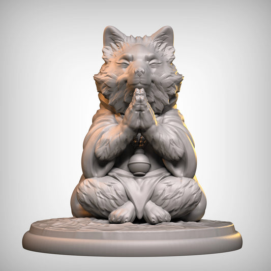 SeaHorse3D - Fantazoor #2 - Dog - DnD/TTRPG Figure/Miniature