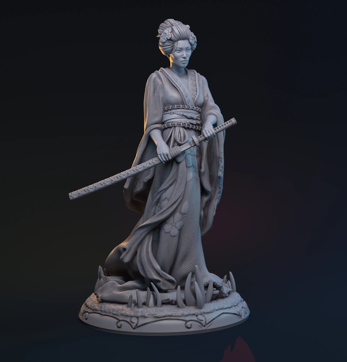 HardWitch Games - Yuki-onna - 32/75mm DnD/TTRPG Figure/Miniature
