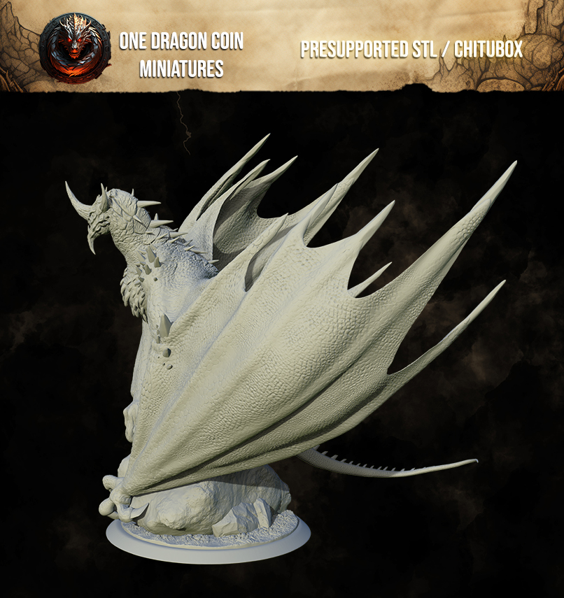 One Dragon Coin - Scaledur #2 - DnD/TTRPG Figure/Miniature