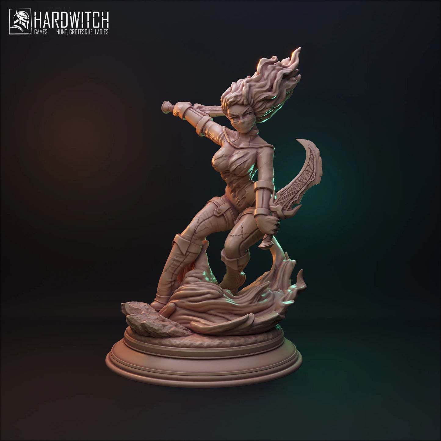 HardWitch Games - Assassin Elves - Ritte - DnD/TTRPG Figure/Miniature