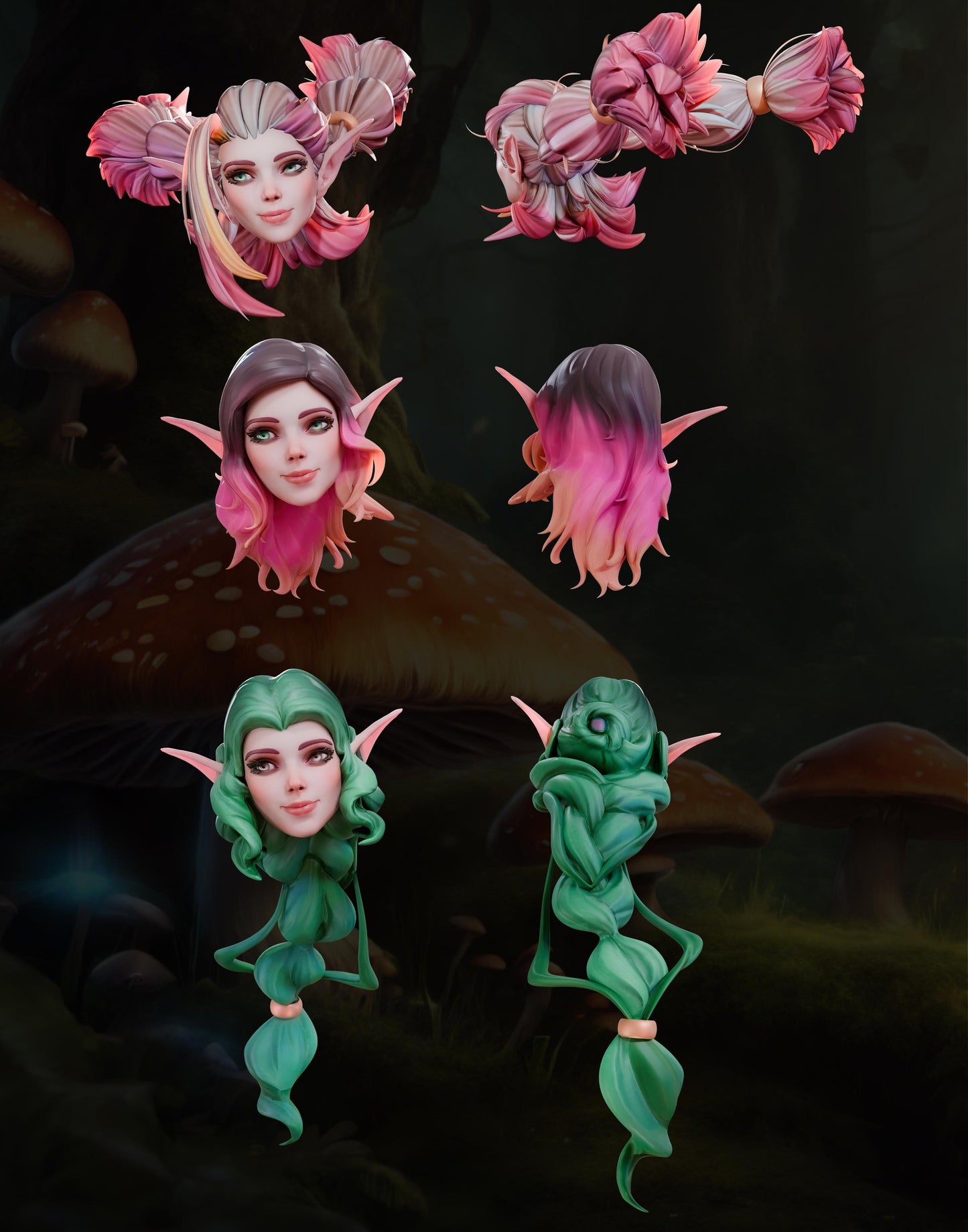 AMCM Studios - Ivy Dreamdust - 32/75mm Pin Up/Figure/Model/Diorama - Helios3DPrinting