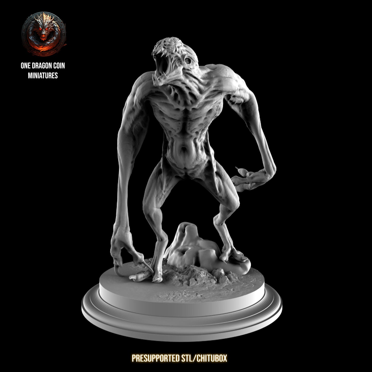 One Dragon Coin - Hive Drones - DnD/TTRPG Figure/Miniature