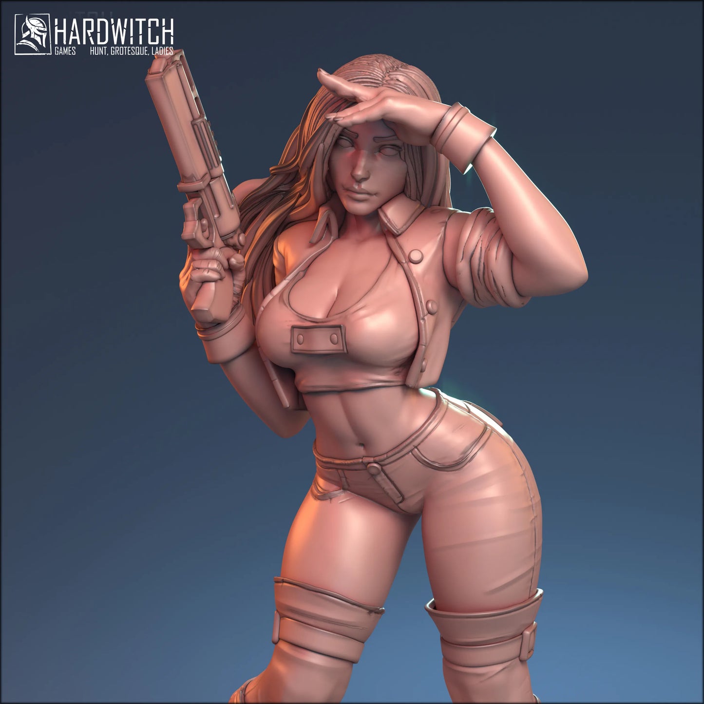 NeuralPie - Bus Stop - Nata Hezel - 75mm Pin Up/Figure/Model/Diorama