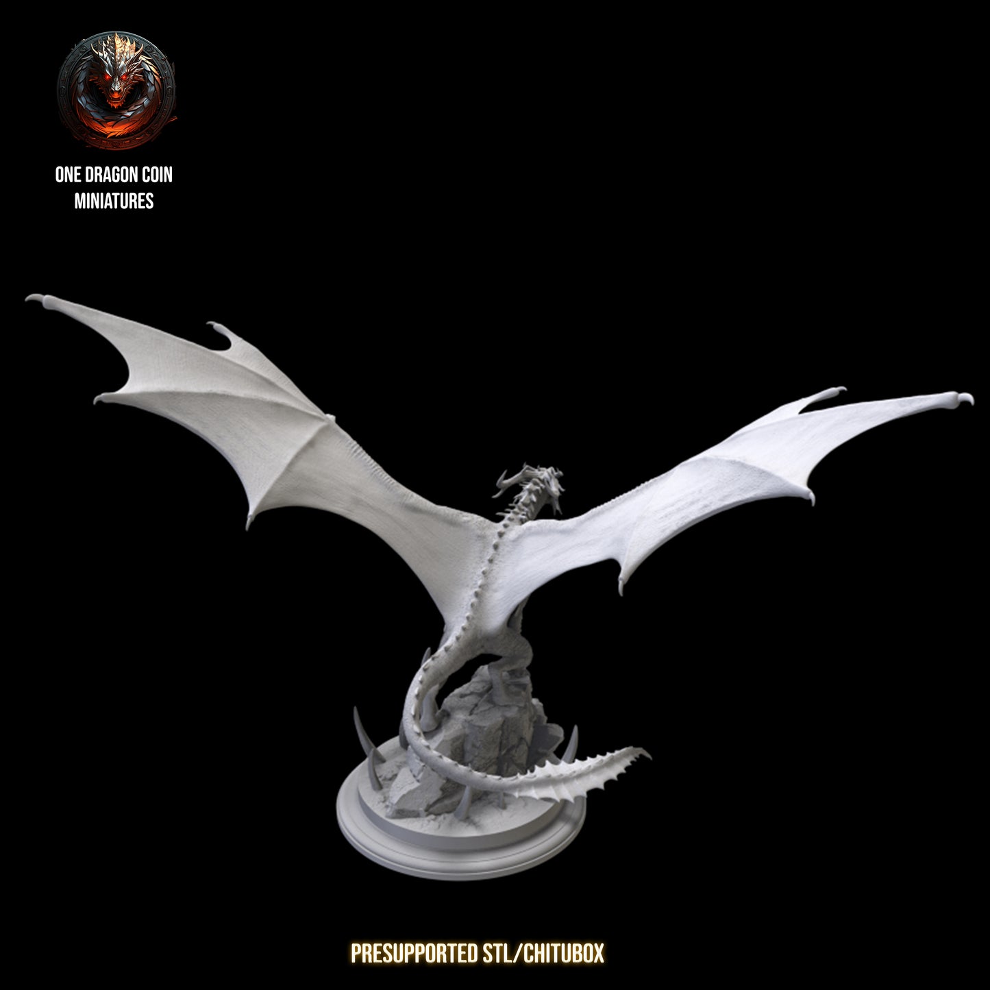 One Dragon Coin - Vardask #1 - DnD/TTRPG Figure/Miniature