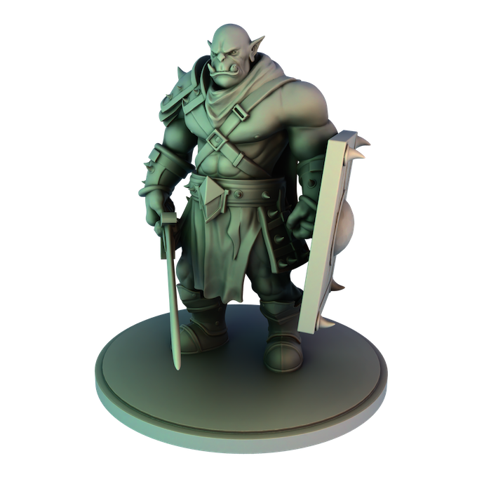Magic STL - Orks #3 - DnD/Pathfinder/TTRPG Mini Miniature Figure