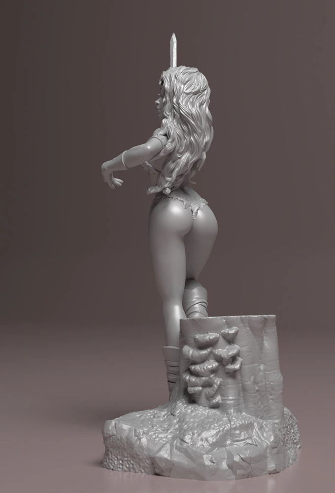 Wild Miniatures - Wild Wild Girls - Anna - 32/75mm Pin Up/Figure/Model/Diorama