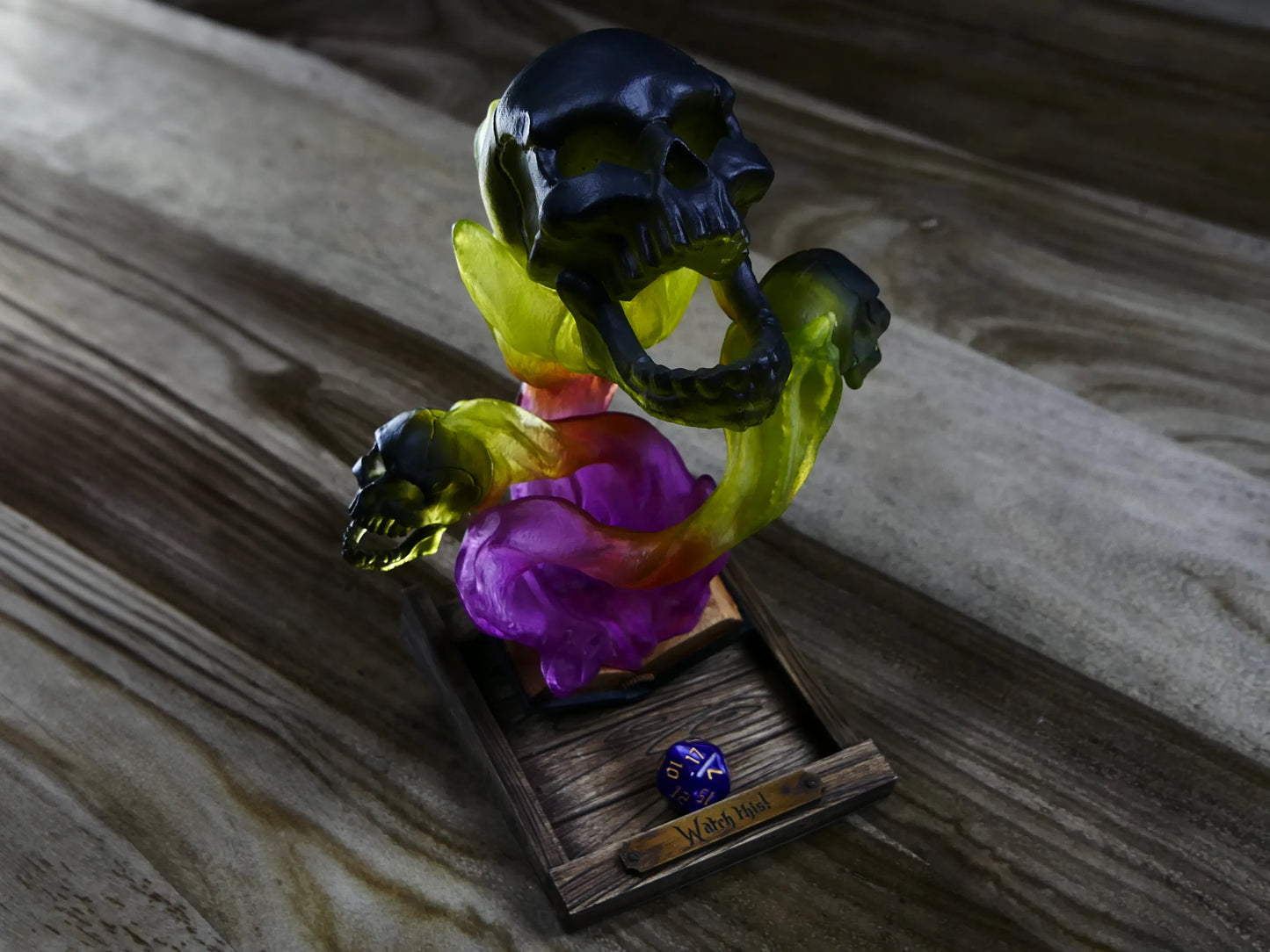 Miniature Evolution - Necromancy Dice Tower - DnD/TTRPG/Roleplaying/Wargames