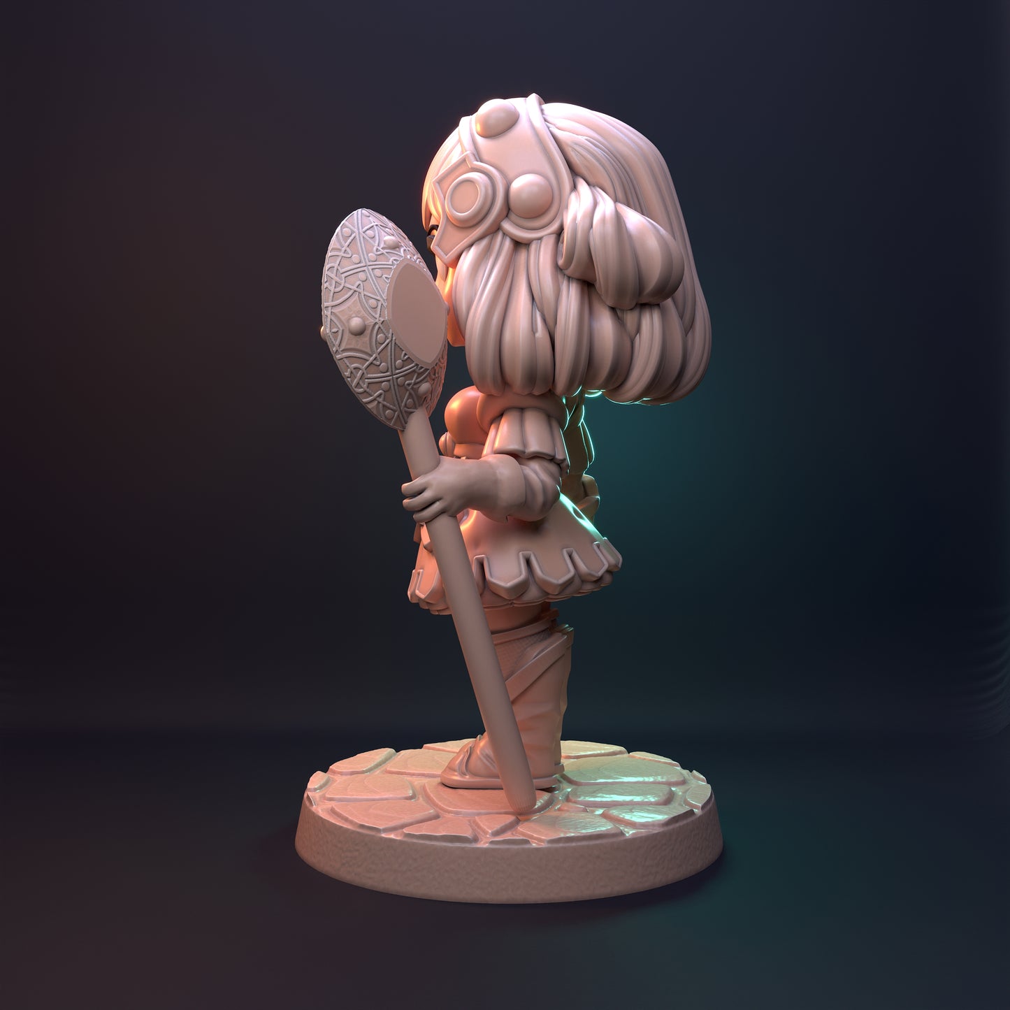 Flashzy - Little Winter Tail - Mont - 75mm Pin Up/Figure/Model/Diorama